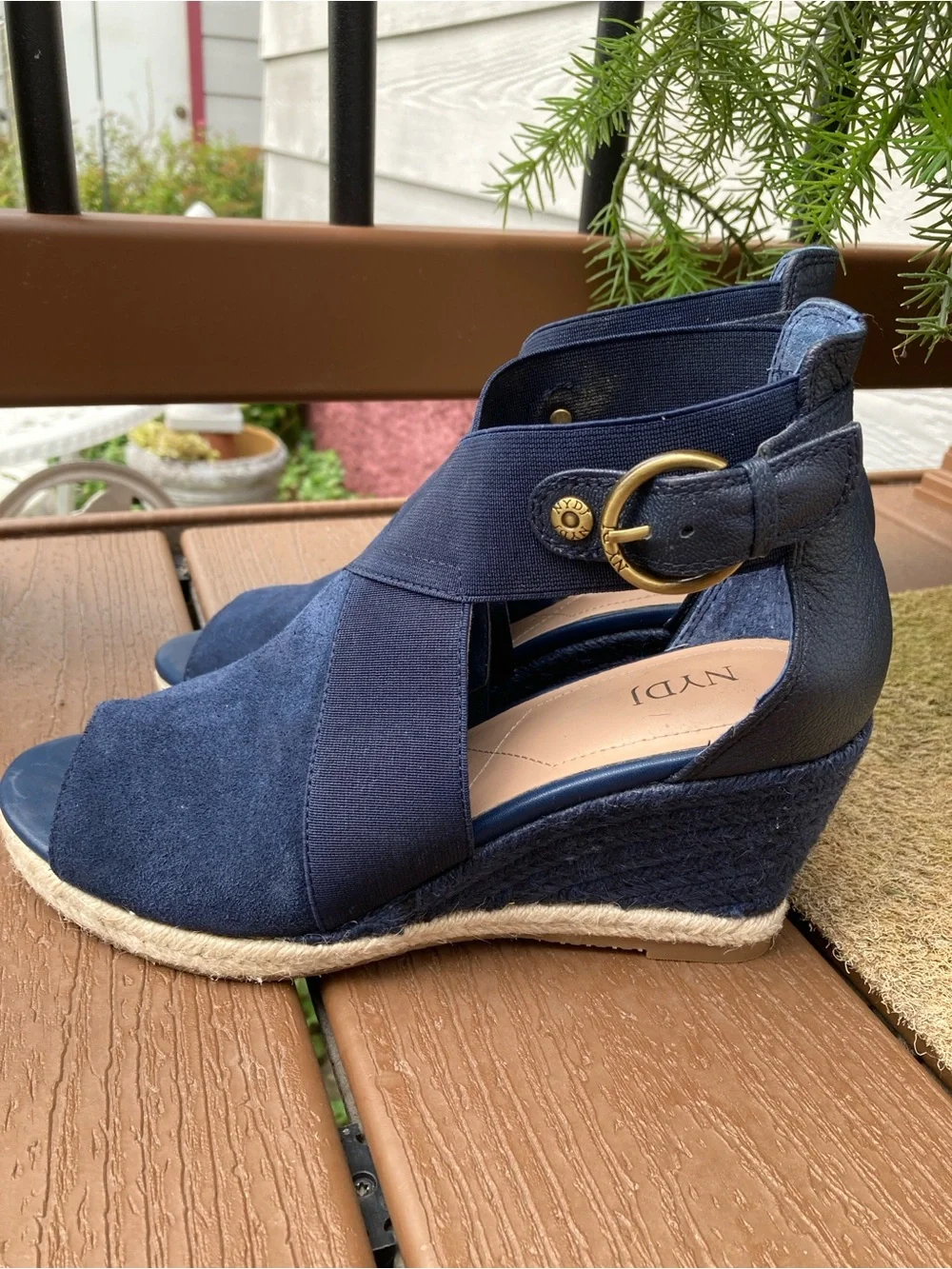 NYDJ faux suede